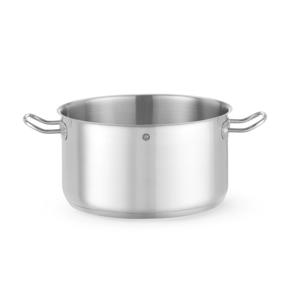 Főzőedény közepes méretű - fedél nélkül, HENDI, Kitchen Line, 9,4L, ⌀280x(H)155mm 837733