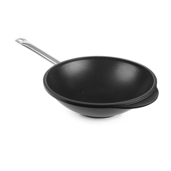 Wok Titanium Professional, HENDI, Titanium professional, ⌀320x(H)100mm 839010