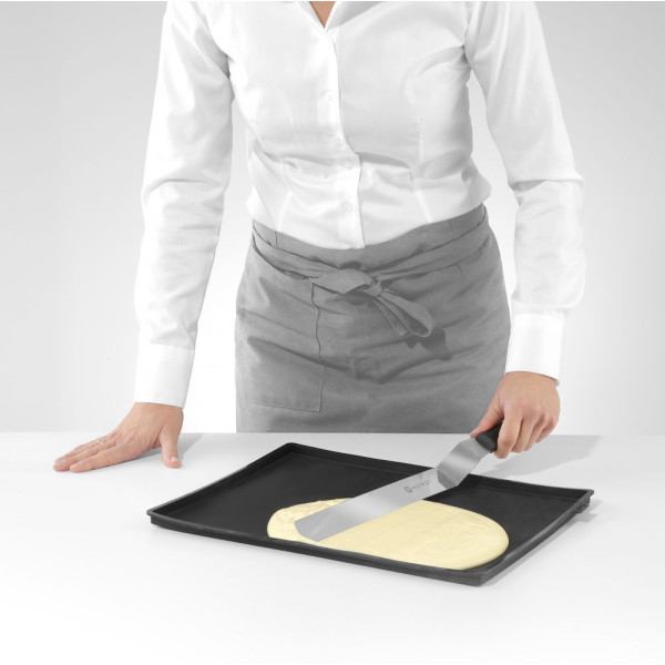 Spatula kés, HENDI, designed by Robert Bronwasser, Fekete, 38x376mm 855683