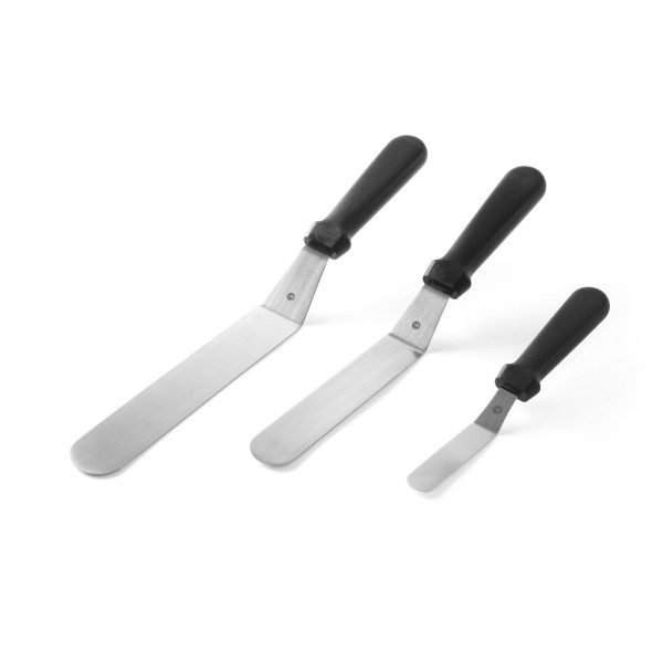 Spatula kés, HENDI, Fekete, 19x220mm 855775
