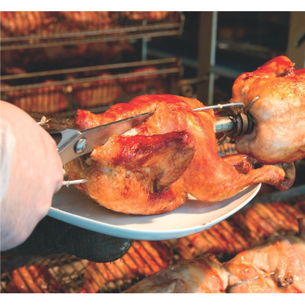 Szárnyasvágó olló, HENDI, Fekete, (L)240mm 856314