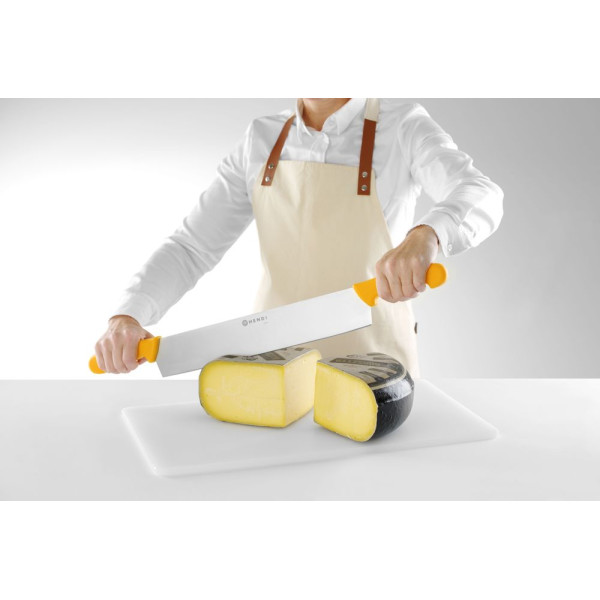 Kétkezes sajtkés, HENDI, Narancs, (L)655mm 856413