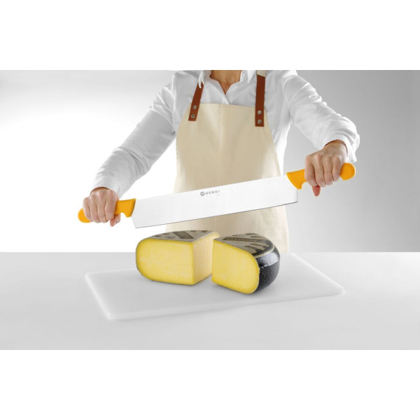 Kétkezes sajtkés, HENDI, Narancs, (L)655mm 856413