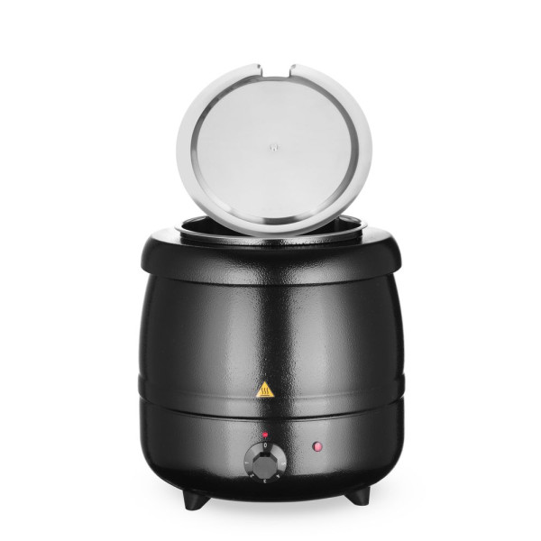 Melegentartó vízforraló, HENDI, Kitchen Termékcsalád, 8L, Fekete, 230V/400W, ⌀330x(H)363mm 860083