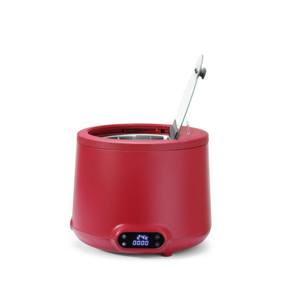 Leves melegentartó UNIQ, HENDI, designed by Robert Bronwasser, 8L, Piros, 220-240V/500W, ⌀365x(H)325mm 860571