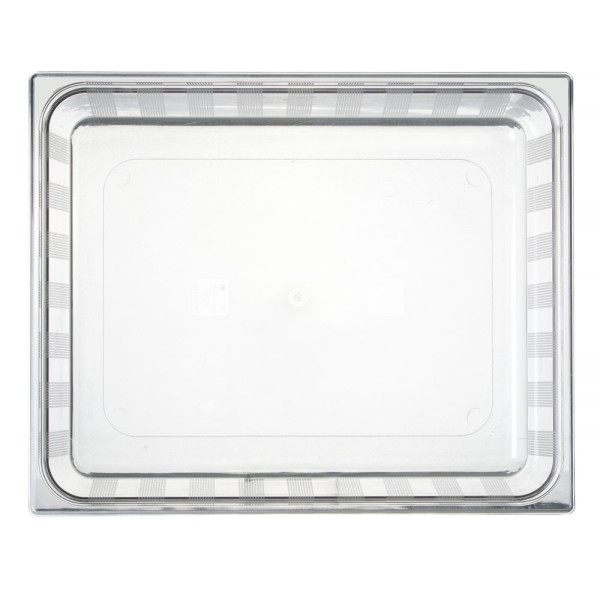 GN edény 2/1, HENDI, GN 2/1, 58L, Átlátszó, 650x530x(H)200mm 861196