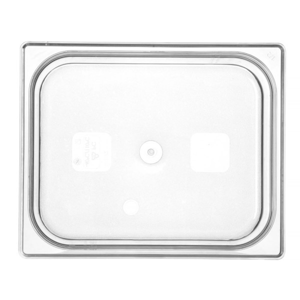 GN edény 1/2, HENDI, Profi Termékcsalád, GN 1/2, 6,5L, Átlátszó, 325x265x(H)100mm 861424