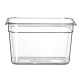 GN edény 1/2, HENDI, Profi Termékcsalád, GN 1/2, 6,5L, Átlátszó, 325x265x(H)100mm 861424
