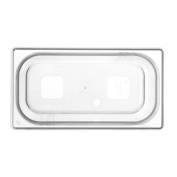 GN edény 1/3, HENDI, Profi Termékcsalád, GN 1/3, 5,7L, Átlátszó, 325x176x(H)150mm 861516