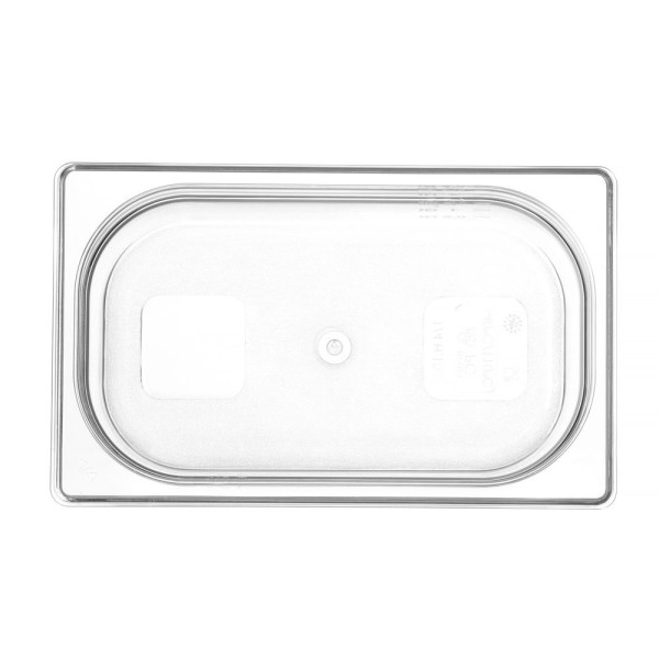 GN edény 1/4, HENDI, Profi Termékcsalád, GN 1/4, 2,8L, Átlátszó, 265x162x(H)100mm 861622