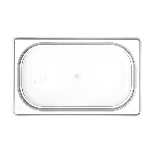 GN edény 1/4, HENDI, Profi Termékcsalád, GN 1/4, 1,8L, Átlátszó, 265x162x(H)65mm 861639