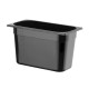 GN edény 1/3, HENDI, Profi Termékcsalád, GN 1/3, 5,7L, Fekete, 325x176x(H)150mm 862513