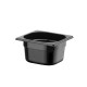 GN edény 1/6, HENDI, Profi Termékcsalád, GN 1/6, 1,6L, Fekete, 176x162x(H)100mm 862728