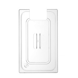 GN tető, kivágással a sous-vide merülőrúd számára, HENDI, GN 1/1, Átlátszó, 530x325mm 864227