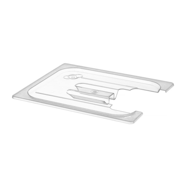 GN tető, kivágással a sous-vide merülőrúd számára, HENDI, GN 1/2, Átlátszó, 265x325mm 864234