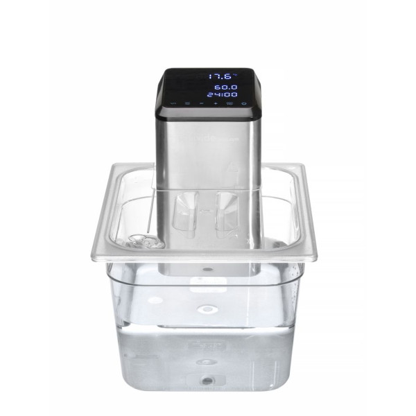 GN tető, kivágással a sous-vide merülőrúd számára, HENDI, GN 1/2, Átlátszó, 265x325mm 864234