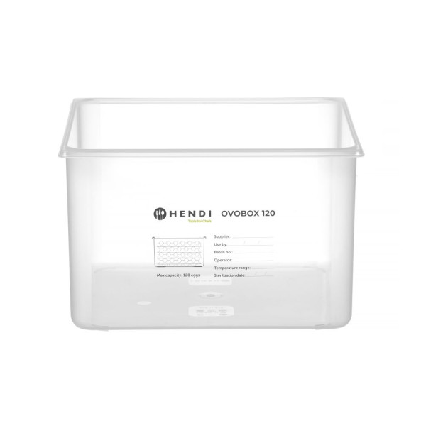 Tojástartály HENDI OVOBOX 120, HENDI, GN 2/3, 18L, 355x325x(H)200mm 870785