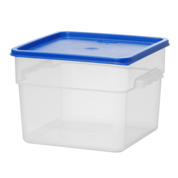 Ételkonténer mércés jelzéssel, HENDI, 11,4L, 290x290x(H)210mm 870945