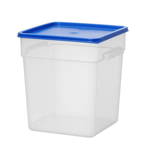 Ételkonténer mércés jelzéssel, HENDI, 17,2L, 290x290x(H)320mm 870952