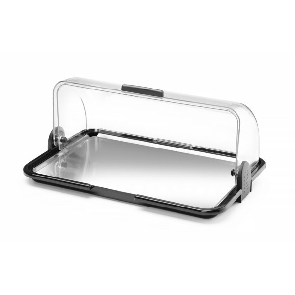 Felhajtható fedelű, hűthető ételtároló, HENDI, 465x315x(H)195mm 871775