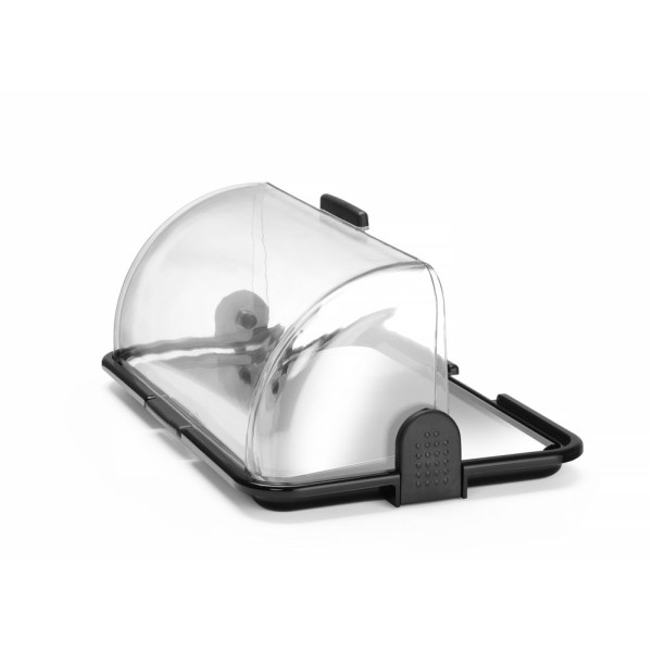 Felhajtható fedelű, hűthető ételtároló, HENDI, 465x315x(H)195mm 871775