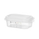 GN 1/9 tartály, polipropilén, HENDI, GN 1/9, 0,6L, Átlátszó, 176x108x(H)65mm 873120