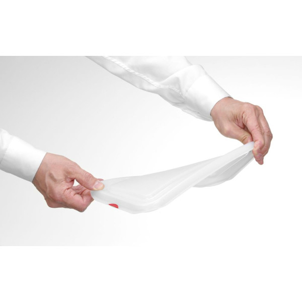 GN 1/3 tartály, polipropilén, HENDI, GN 1/3, 2,5L, Átlátszó, 325x176x(H)65mm 873229