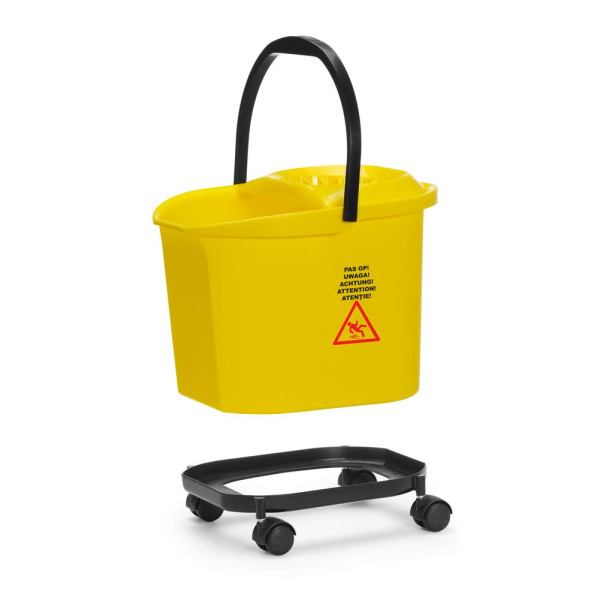 Felmosóvödör, HENDI, 16L, Citromsárga, 405x296x(H)340mm 873397