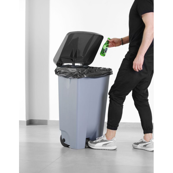 Fedél a szemeteskonténerhez, HENDI, Fekete, 505x415mm 873472