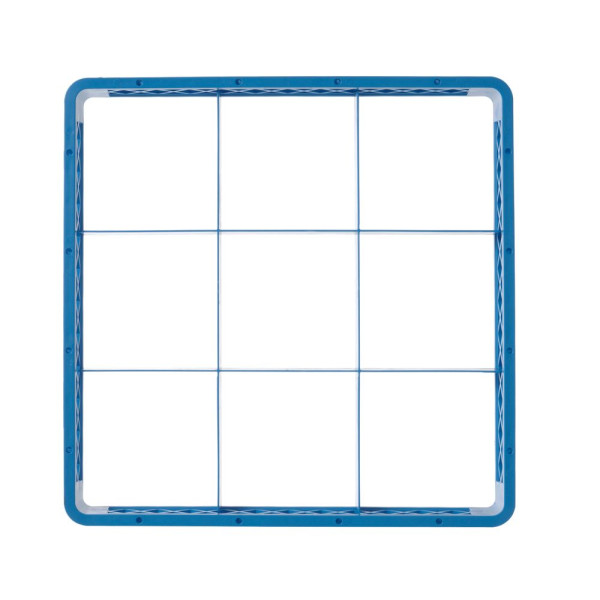 Mosogatókosár kiegészítőelem, HENDI, 9 rekesz 150x150 mm, 500x500x(H)45mm 877548