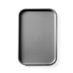 Polipropilén gyorséttermi tálca GN 1/1, AmerBox, GN 1/1, Fekete, 530x325x(H)20mm 878590