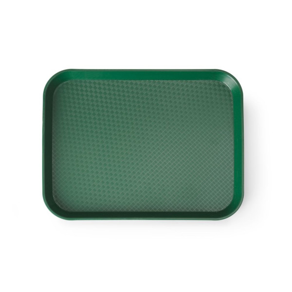 Gyorséttermi tálca kicsi, HENDI, Zöld, 265x345x(H)20mm 878736