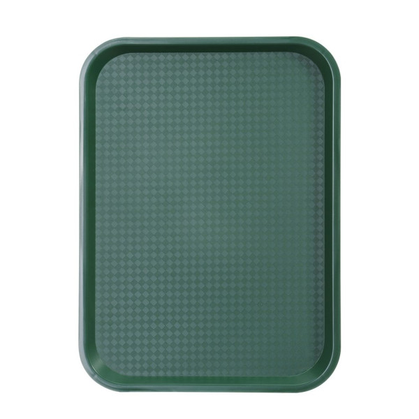 Gyorséttermi tálca közepes, HENDI, Zöld, 305x415x(H)20mm 878934
