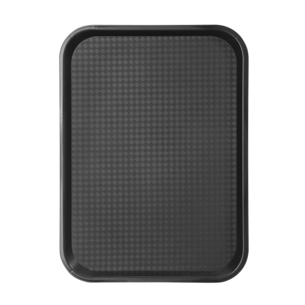 Gyorséttermi tálca közepes, HENDI, Fekete, 305x415x(H)20mm 878958