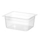 GN edény 1/2, HENDI, Profi Termékcsalád, GN 1/2, 9,5L, Átlátszó, 325x265x(H)150mm 880111