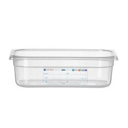 GN edény 1/3, HENDI, GN 1/3, 4L, Átlátszó, 325x176x(H)100mm 880272