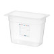 GN edény 1/4, HENDI, GN 1/4, 1,8L, Átlátszó, 265x162x(H)65mm 880388
