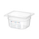 GN edény 1/6, HENDI, GN 1/6, 1,6L, Átlátszó, 176x162x(H)100mm 880470