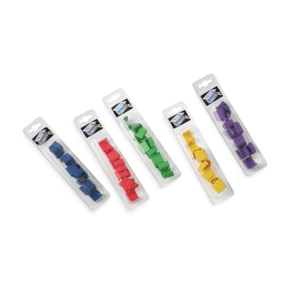 Tető csipesz HACCP tároló edényekhez, HENDI, Lila, 12 db 880869