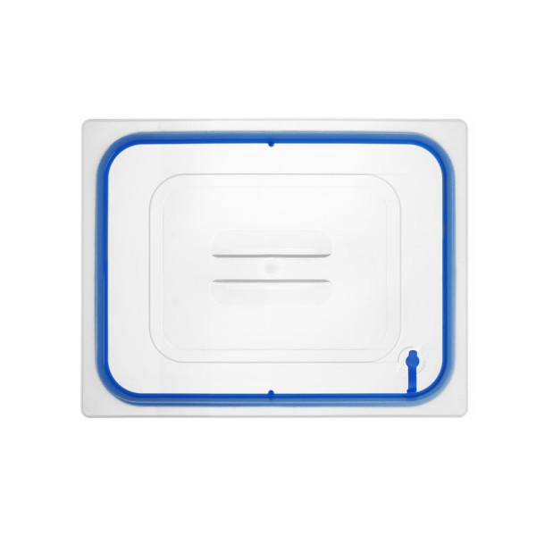 Légmentesen záródó GN tetők, HENDI, GN 1/2, Átlátszó, 325x265mm 881811