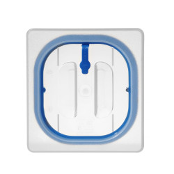 Légmentesen záródó GN tetők, HENDI, GN 1/6, Átlátszó, 176x162mm 881842