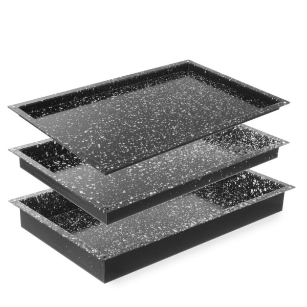Tálca CONVECTOMAT CLASSIC GN 1/1, HENDI, GN 1/1, Fekete, 530x325x(H)40mm 890240