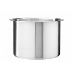 Belső edény, HENDI, 8L, Ezüst, ⌀295x(H)200mm 963388