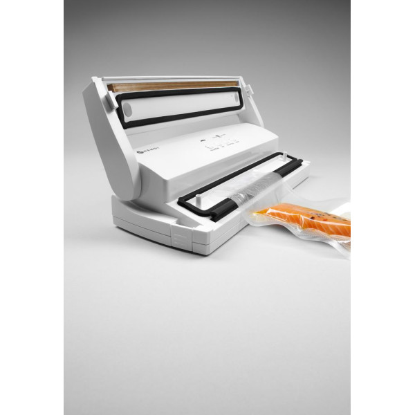 Szalag vákuumcsomagoló gép, HENDI, Budget Termékcsalád, 220-240V/100W, 390x160x(H)92mm 975350