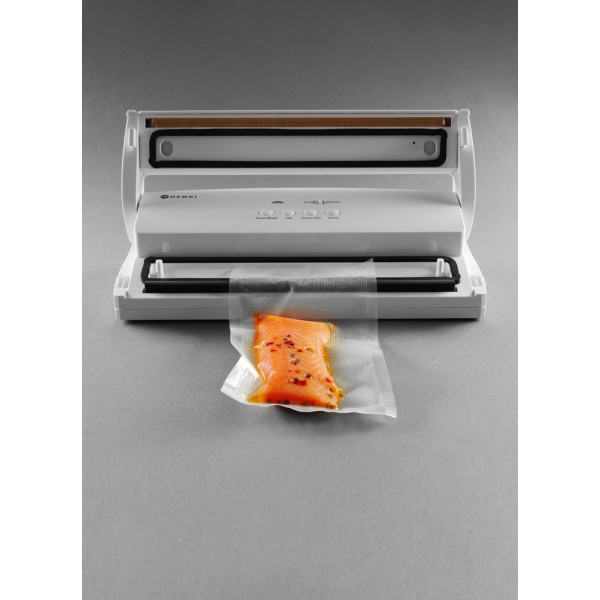 Szalag vákuumcsomagoló gép, HENDI, Budget Termékcsalád, 220-240V/100W, 390x160x(H)92mm 975350