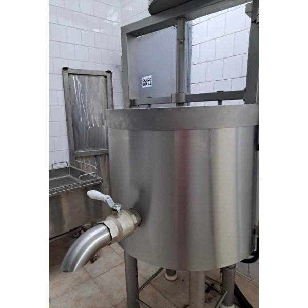 Fritéza tuku, tavič tuku, stroj na výrobu sušienok Fritéza tuku, tavič tuku, stroj na výrobu sušienok
