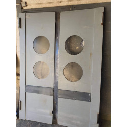 Lengőajtó - kör üveges Lengőajtó - kör üveges