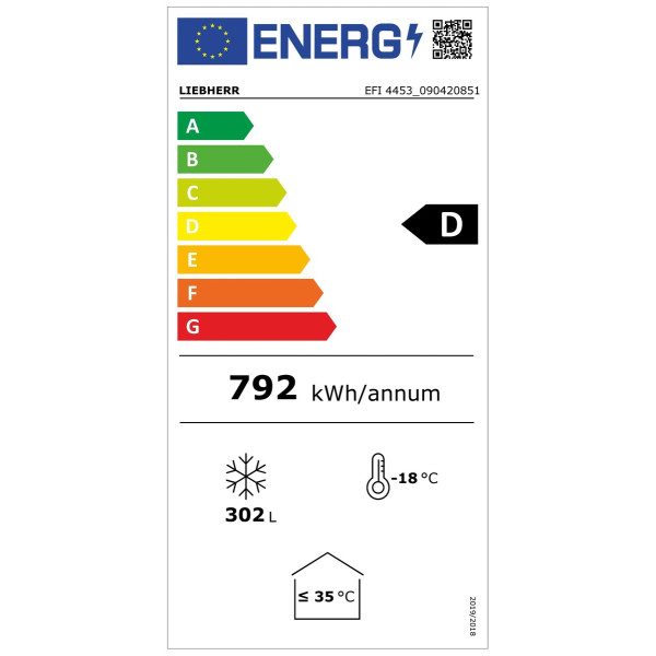 Liebherr Jégkrém mélyhűtőláda EFI 4453-41 Liebherr Jégkrém mélyhűtőláda EFI 4453-41