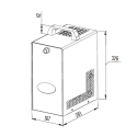 LINDR | Meleg karbonátos szódagép | Pult alatti szódagép - 20liter/óra (3-4dl/perc) Hűtők