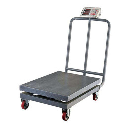 TCS-T gurulós raktári mérleg / mázsa 300 kg, 50×60 cm – fém kijelző - Nem hitelesíthető TCS-T gurulós raktári mérleg / mázsa 300 kg, 50×60 cm – fém kijelző - Nem hitelesíthető